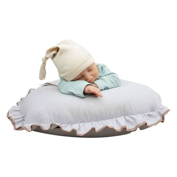 Mordesign Ruffle Grey Voedingskussen FD-21