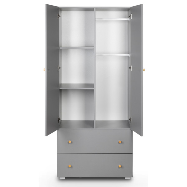 Babykamer Bo: Ledikant, Commode en 2-Deurskast