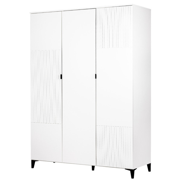 Babykamer Mia: Ledikant, Commode en 3-Deurskast