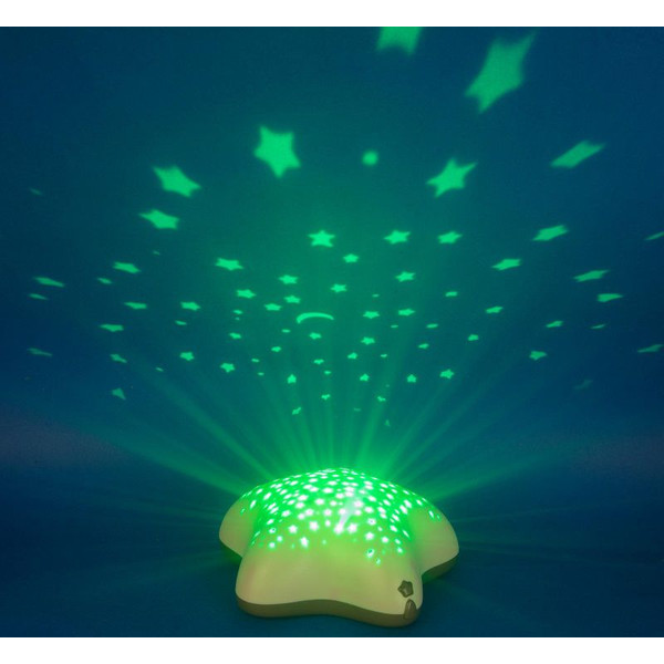Pabobo Beige Muzikale Sterrenprojector PA-SP02BAT-BOIS