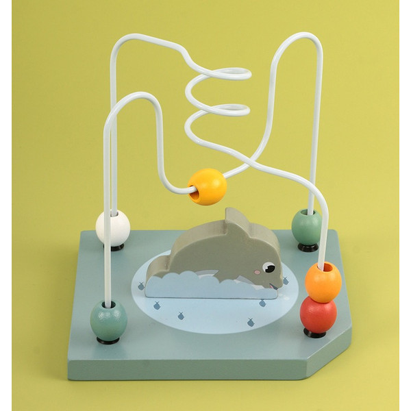 Eco Toys Oceaan Houten Activiteitenkubus