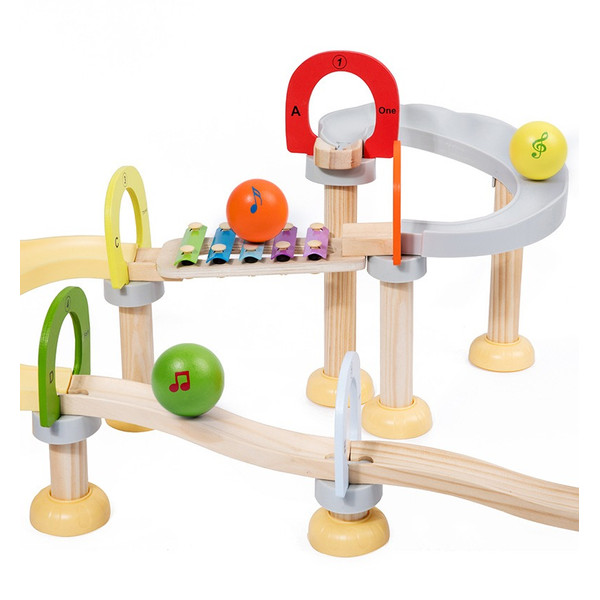 Eco Toys Houten XL Knikkerbaan HC732459