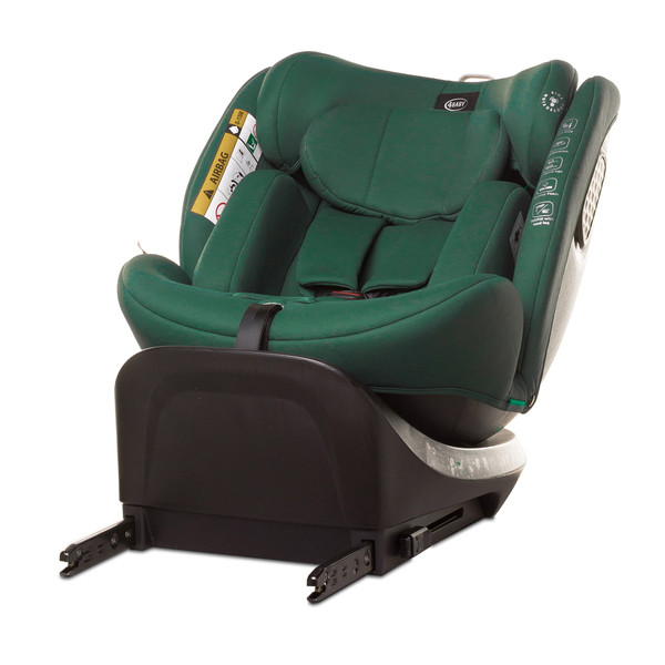 4Baby Enzo-Fix Dark Green 40-150 cm 360° i-Size Autostoel