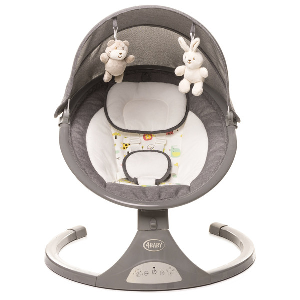 4Baby Rock 'n Relax XXIII Grey Swing Babyschommel