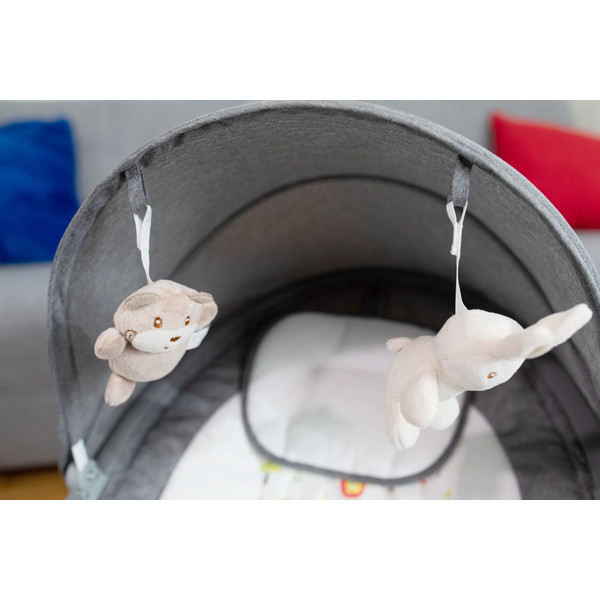 4Baby Rock 'n Relax XXIII Grey Swing Babyschommel