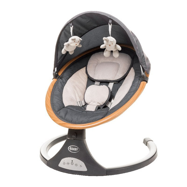 4Baby Rock 'n Relax XXIV Grey Swing Babyschommel 9401 71 00