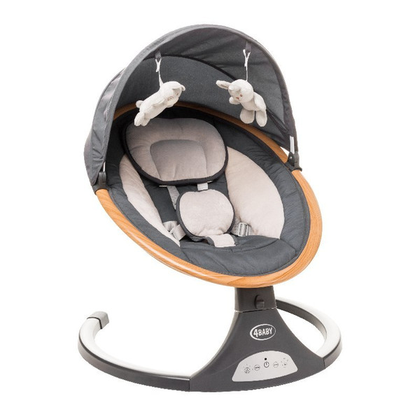 4Baby Rock 'n Relax XXIV Grey Swing Babyschommel 9401 71 00