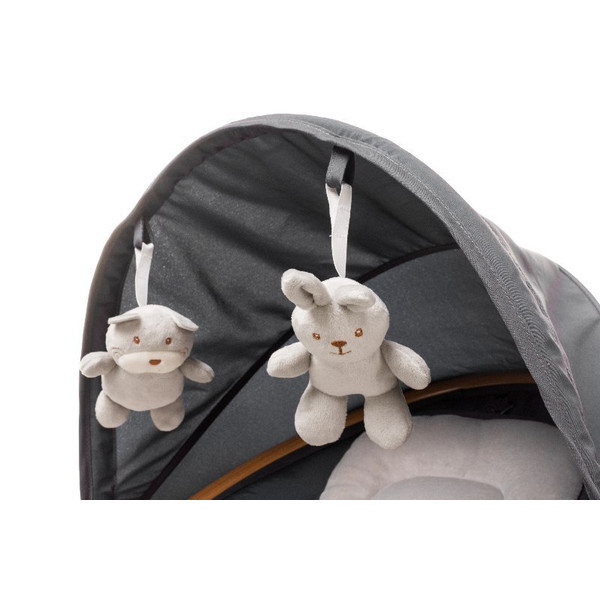 4Baby Rock 'n Relax XXIV Grey Swing Babyschommel 9401 71 00