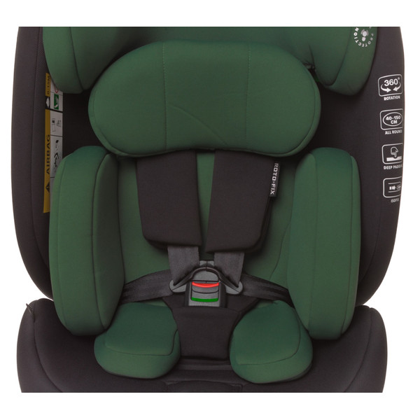 4Baby Roto-Fix Dark Green 40-150 cm 360° i-Size Autostoel