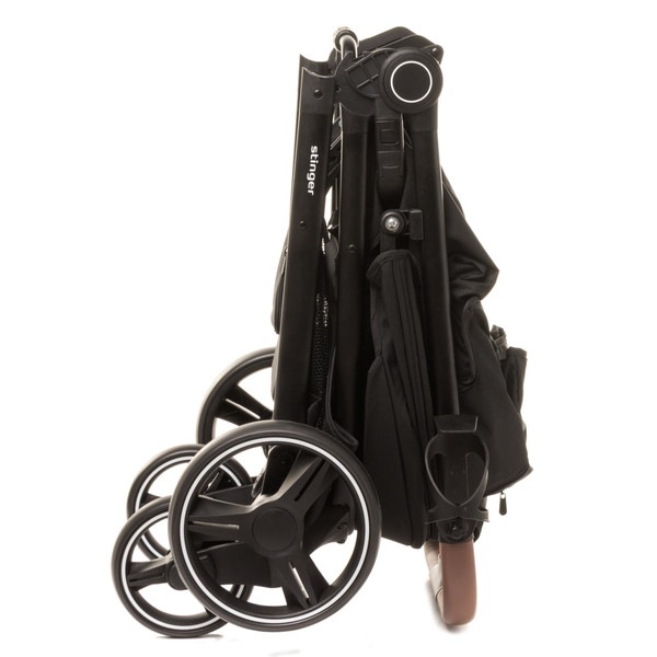 4Baby Stinger XXIII Black Wandelwagen