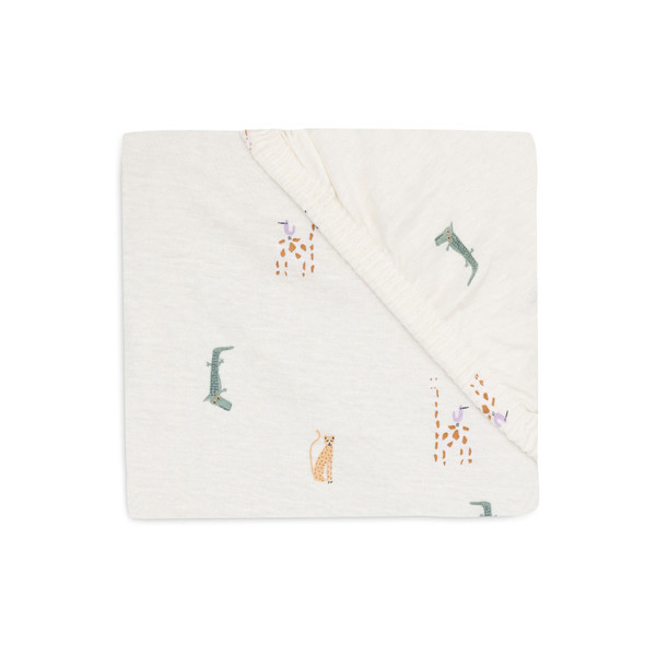 Jollein Jersey Jungle Jambo 60 x 120 cm Ledikant Hoeslaken 511-507-67090