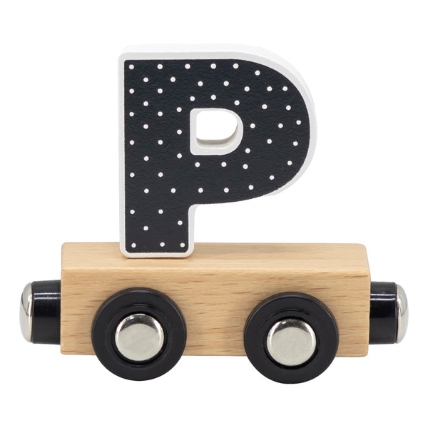 Tryco Houten Gekleurde Lettertrein - Letter P TR-353035