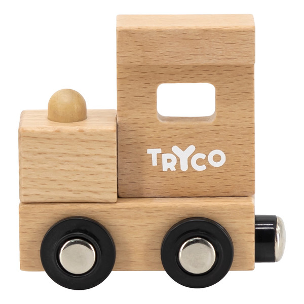 Tryco Houten Naturel Lettertrein - Locomotief TR-353074