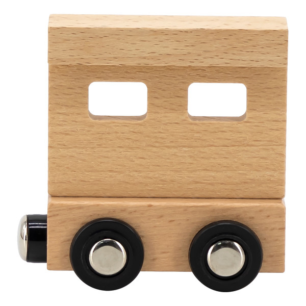 Tryco Houten Naturel Lettertrein - Eindwagon TR-353075