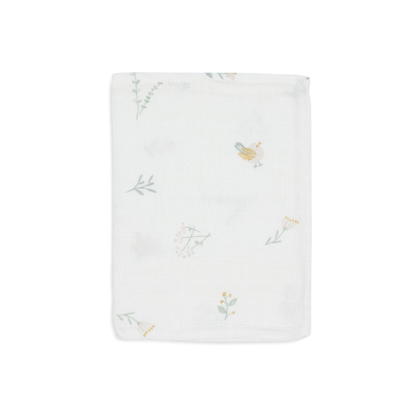 Jollein Lovely Birds 3 Stuks Hydrofiel Washandjes 536-848-67104