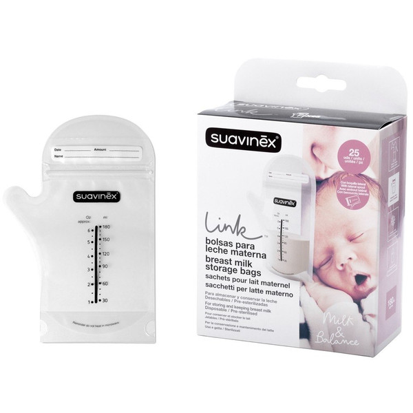 Suavinex 25 Stuks Moedermelk Bewaarzakjes SXZBRF026666