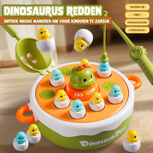 Eco Toys 5-in-1 Dinosaurus Spel Met Geluid HC653569