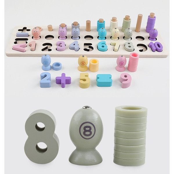 Eco Toys Houten Telspel HC580588