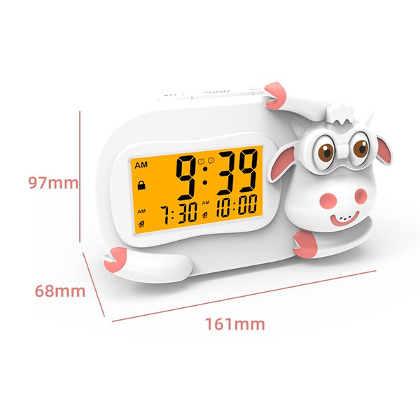 Eco Toys Koe Wit Digitale Kinderwekker Slaaptrainer