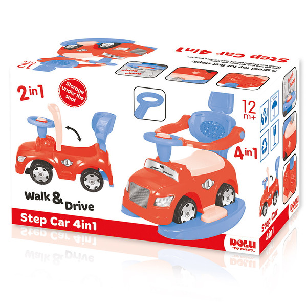Dolu Step Car 4-in-1 Loopauto 8035
