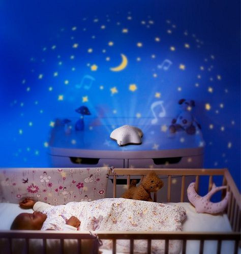 Pabobo Beige Muzikale Sterrenprojector PA-SP02BAT-BOIS