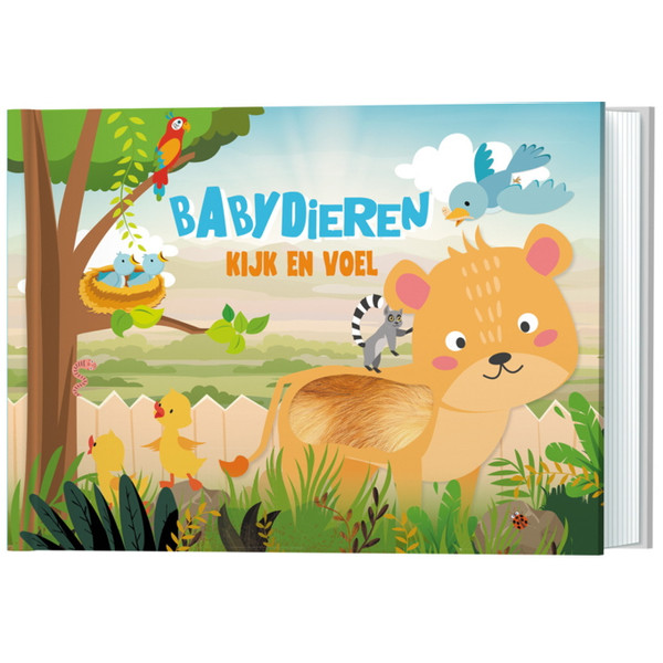 Lantaarn Babydieren Kijk- en Voelboek