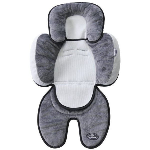 Bo Jungle B-Snooze Grey-Black 3 in 1 Universeel Kussen B180200