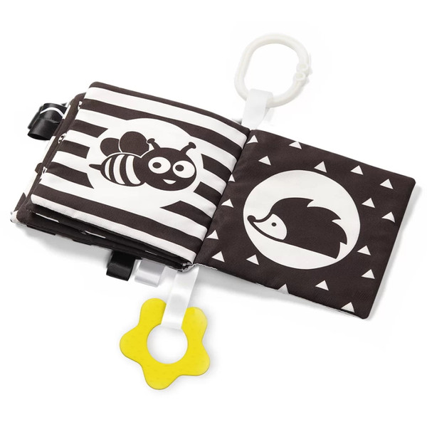 Baby Ono Black & White Zacht Buggyboekje 542