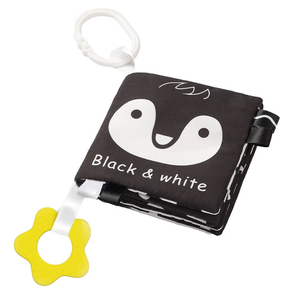 Baby Ono Black & White Zacht Buggyboekje 542