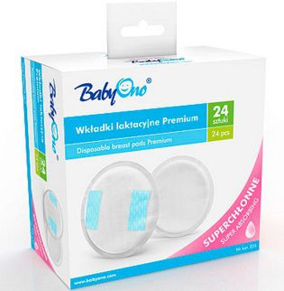 Baby Ono Premium Borstcompres 50 Stuks + 20 Gratis 296