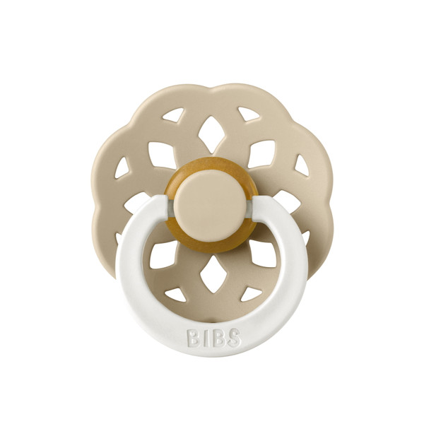 Bibs Boheme Glow In The Dark Vanilla 0-6 mnd Fopspeen 210255C