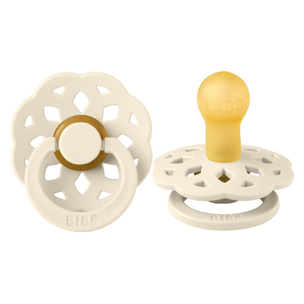 Bibs Boheme Ivory 0-6 mnd Fopspeen 210216C