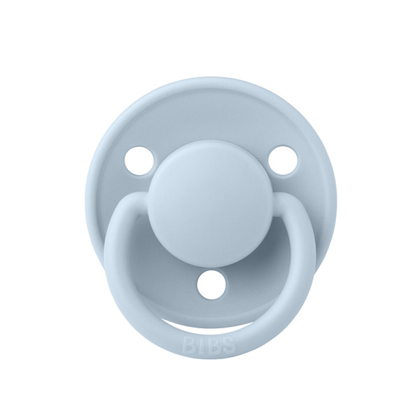 Bibs De Lux Baby Blue Silicone Fopspeen 1010231C