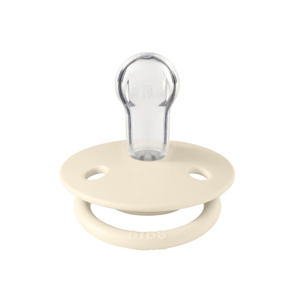 Bibs De Lux Ivory Silicone Fopspeen 1010216C