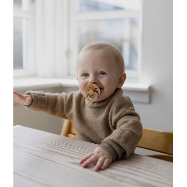 Bibs Boheme Ivory 6-18 mnd Fopspeen 220216C