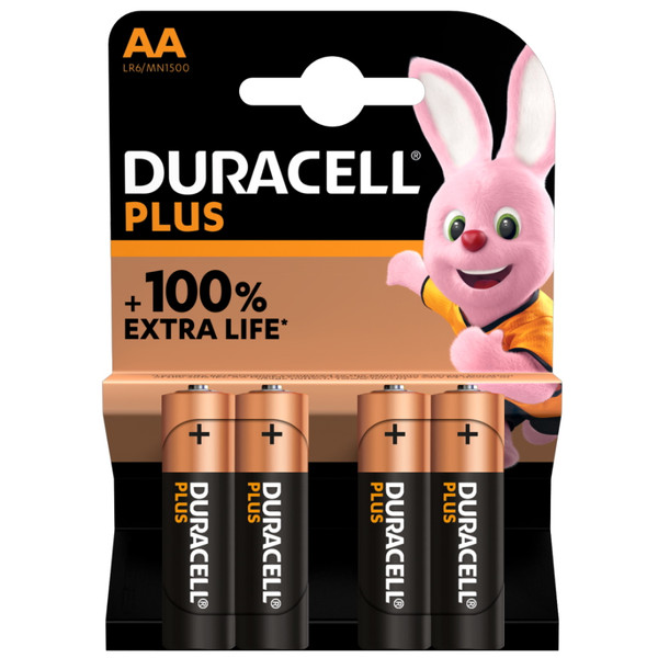 Duracell Plus AA Batterijen 2008761