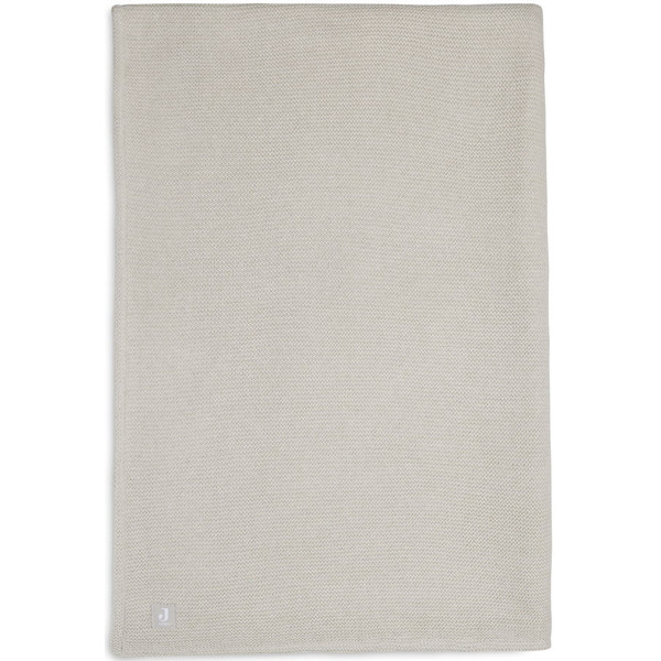 Jollein Basic Knit Nougat / Fleece 100 x 150 cm Ledikantdeken 517-522-65360