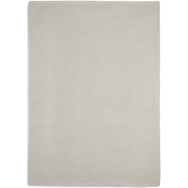 Jollein Basic Knit Nougat / Fleece 75 x 100 cm Wiegdeken 517-511-65360
