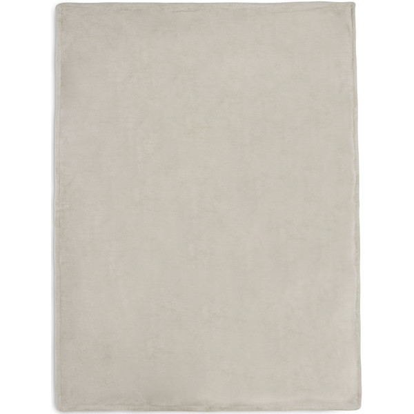 Jollein Basic Knit Nougat / Fleece 75 x 100 cm Wiegdeken 517-511-65360