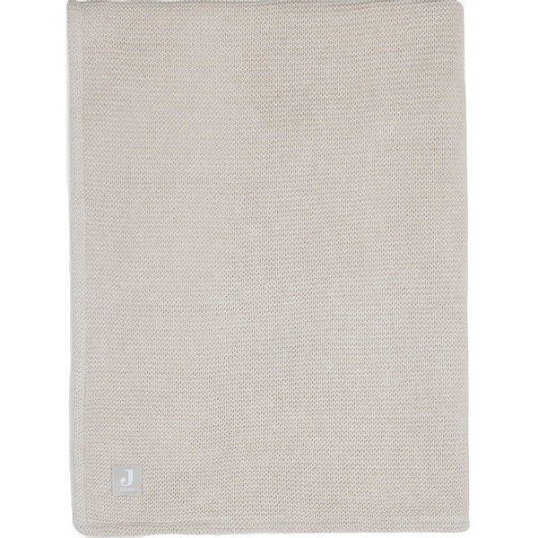 Jollein Basic Knit Nougat / Fleece 75 x 100 cm Wiegdeken 517-511-65360