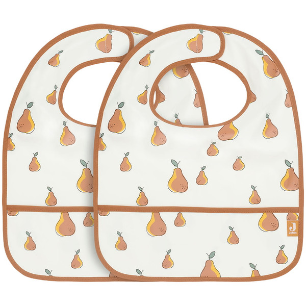 Jollein Pear 2-pack Waterproof Slabber 029-864-66031