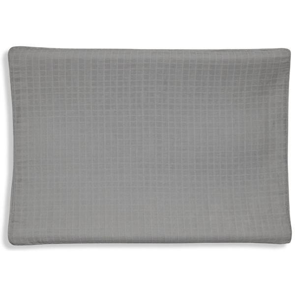 Jollein Storm Grey 50 x 70 cm Wrinkled Cotton Aankleedkussenhoes 560-503-66009
