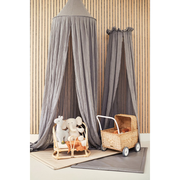 Jollein Vintage Storm Grey 155 cm Sluier 002-001-00094