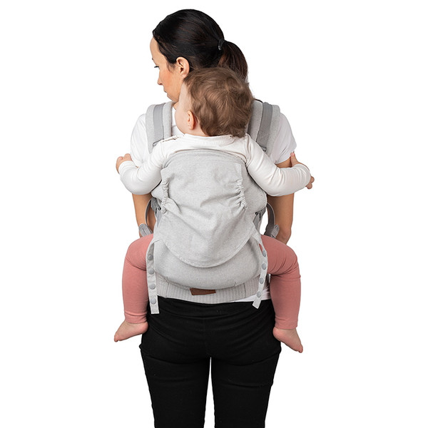 Momi Collet Grey Ergonomische Draagzak NOSI00003