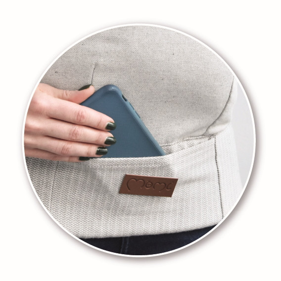 Momi Collet Grey Ergonomische Draagzak NOSI00003