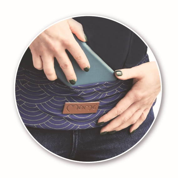 Momi Collet Navy Blue Ergonomische Draagzak NOSI00002