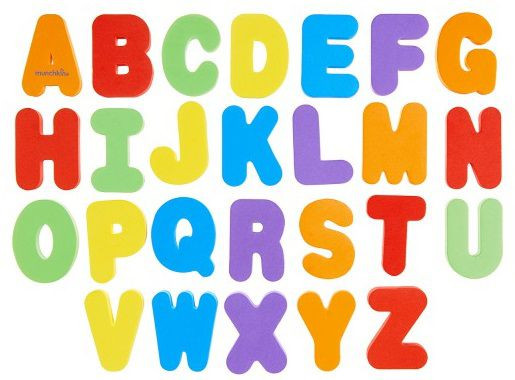 Munchkin Foam Bad Letters en Cijfers 36 Stuks 011108