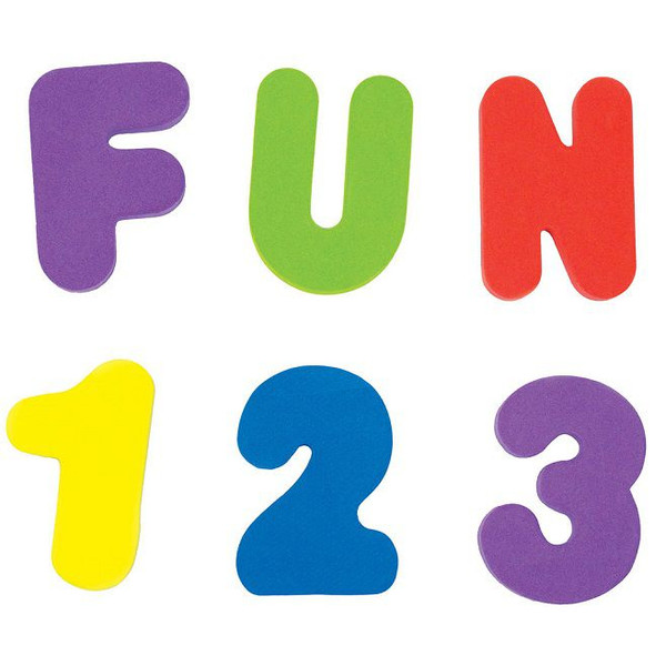 Munchkin Foam Bad Letters en Cijfers 36 Stuks 011108