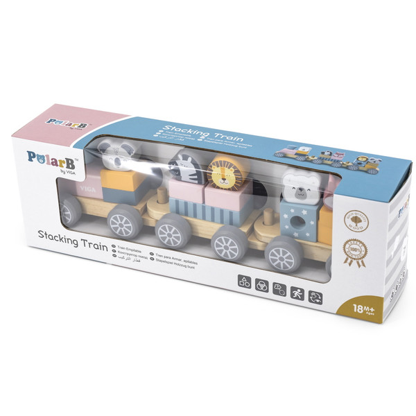 PolarB Houten Blokkentrein 44015