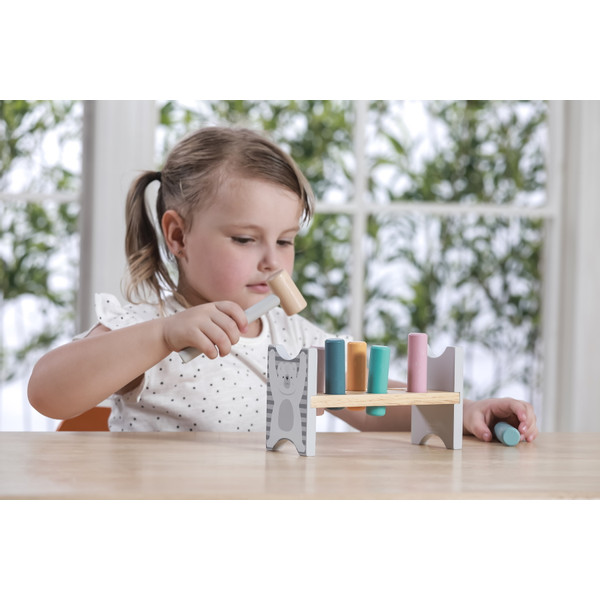 PolarB Pound-a-Peg Houten Hamerbank 44009